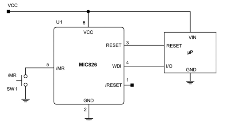 Microchip Technology MIC826 Voltage Supervisors