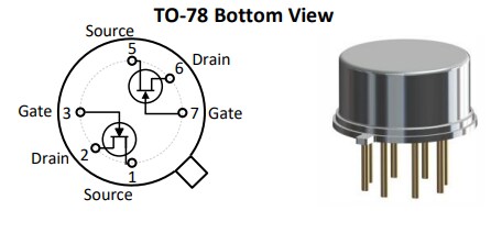 InterFET IF360x N-Channel JFETs
