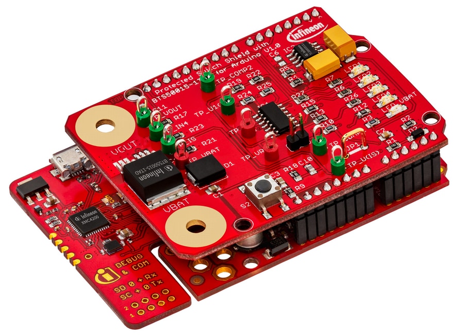 Chart - Infineon Technologies SHIELDBTS50015-1TAD 12V Protected Switch Shield