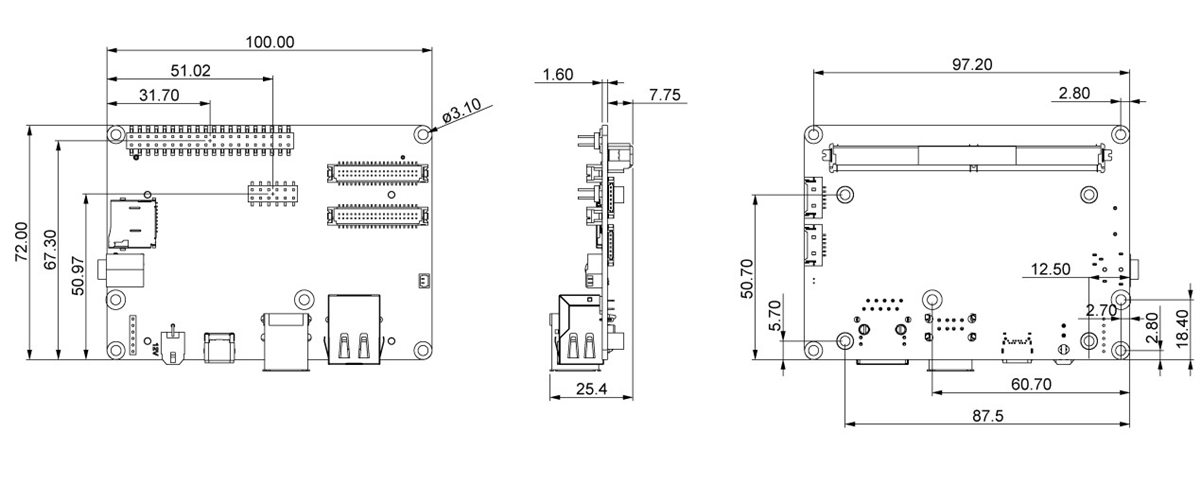 TechNexion EDM TYPE 1 PICO-ITX Evaluation Board