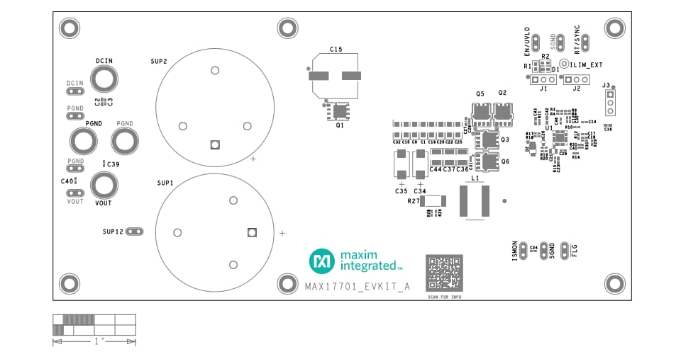Location Circuit - Analog Devices Inc. MAX17701EVKITA Evaluation Kit