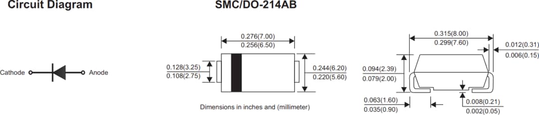 Comchip Technology ES8xC-HF Superfast Recovery Rectifiers