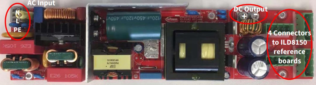 Infineon Technologies REF_LLC_BUCK_4CH_320W Reference Design