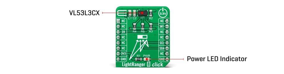 Mikroe LightRanger 8 Click