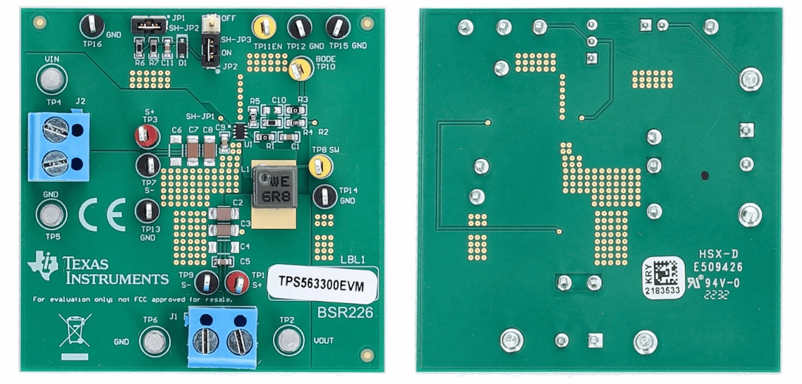 Texas Instruments TPS563300EVM Evaluation Module