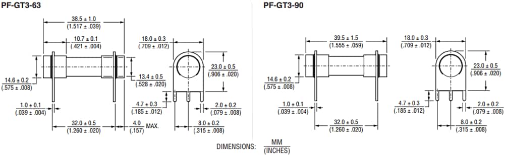 Bourns PF-G POWrFuse™ High-Power Fuses