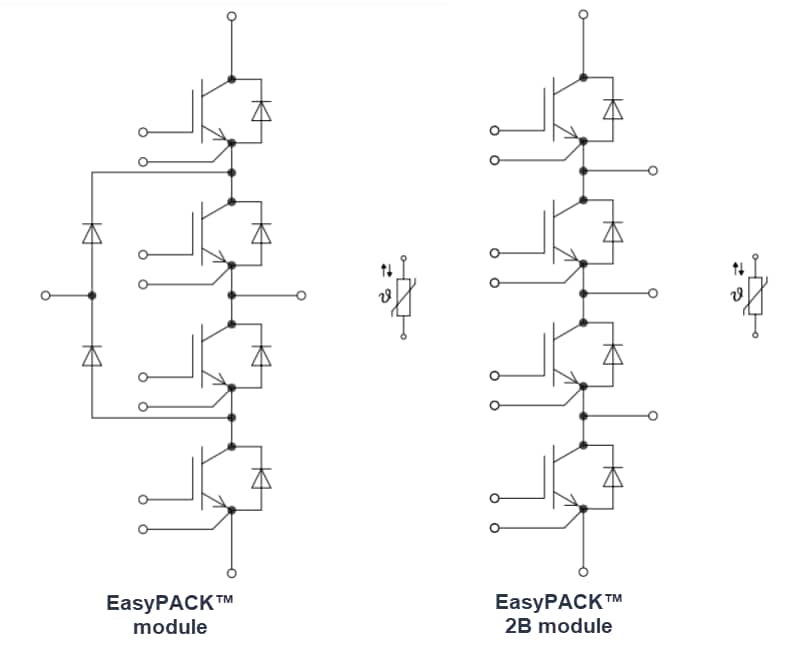 Schematic - Infineon Technologies 650V 3-level IGBT Modules