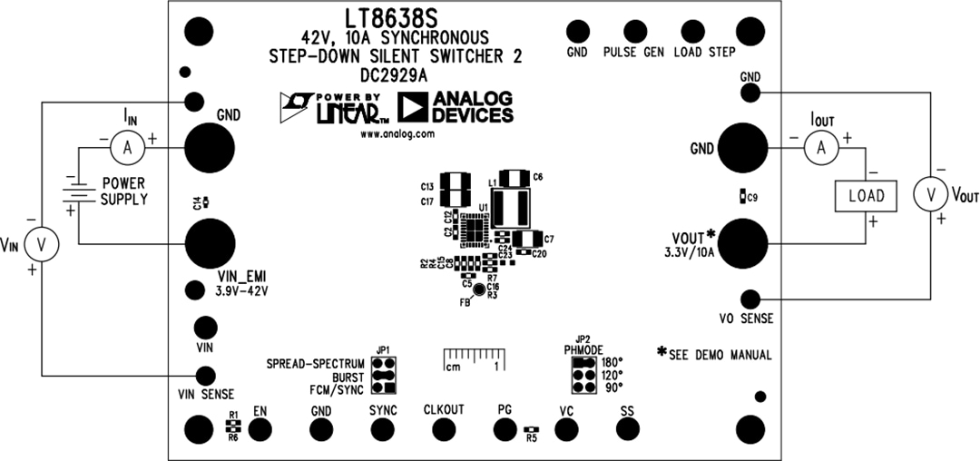 Analog Devices Inc. LT8638S Demo Board DC2929A