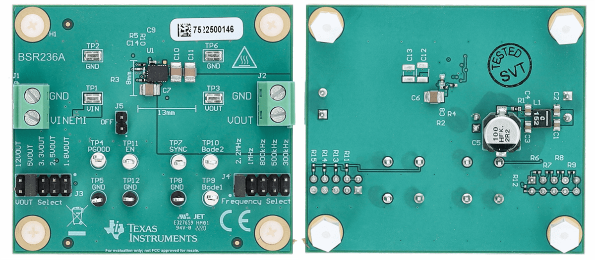 Texas Instruments TPSM33625EVM Evaluation Module
