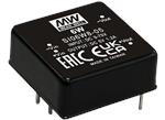 MEAN WELL SI06W8 & DI06W8 8:1 DC-DC Regulated Converters
