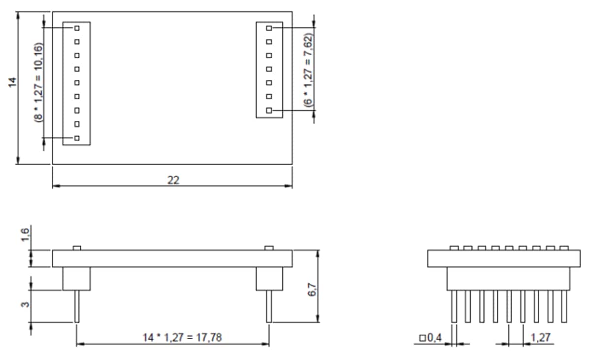 Mechanical Drawing - Bosch BMM350 Shuttle Board