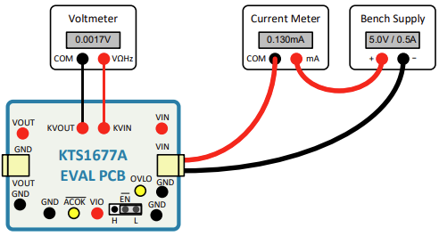 Kinetic Technologies KTS1677A Evaluation Kit