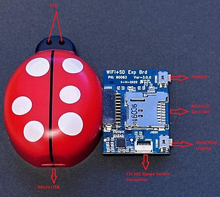 Chart - TDK InvenSense SmartBug™ 2.0 Wireless Sensor Module MLE
