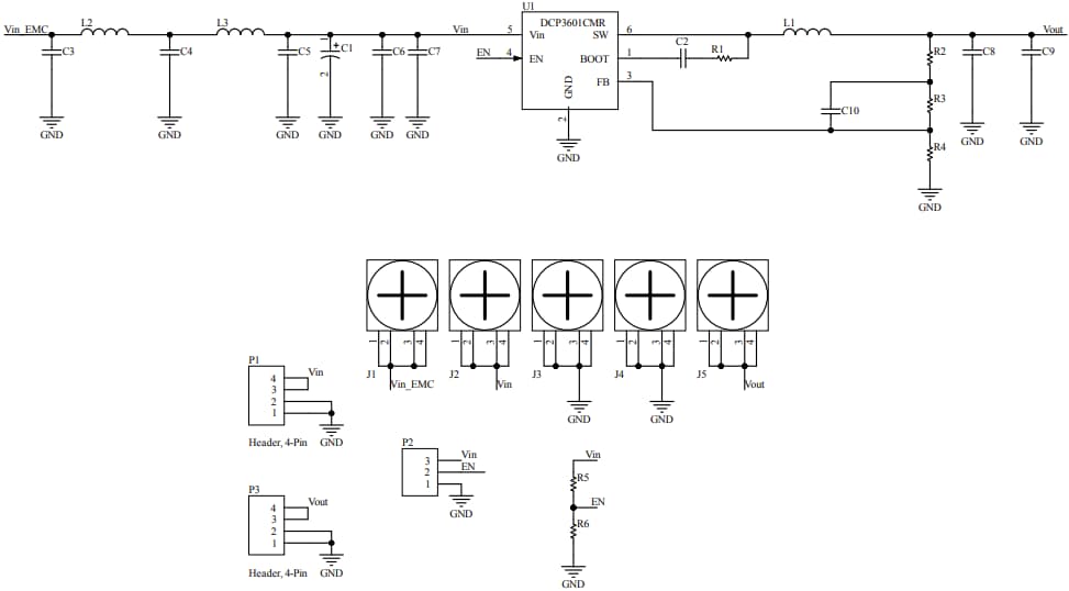 Schematic - STMicroelectronics STEVAL-3601CV1 Evaluation Board
