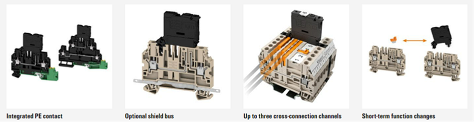Infographic - Weidmuller Klippon® Connect W2C & W2T Terminal Blocks