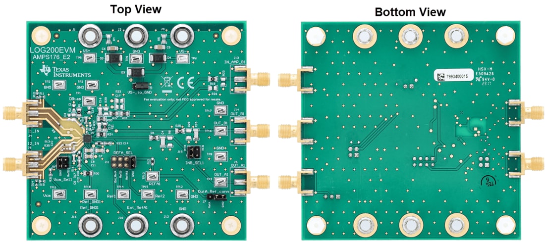 Location Circuit - Texas Instruments LOG200EVM Amplifier Evaluation Module (EVM)