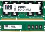16GB DDR4 Unbuffered DIMM/SODIMM Memory Modules
