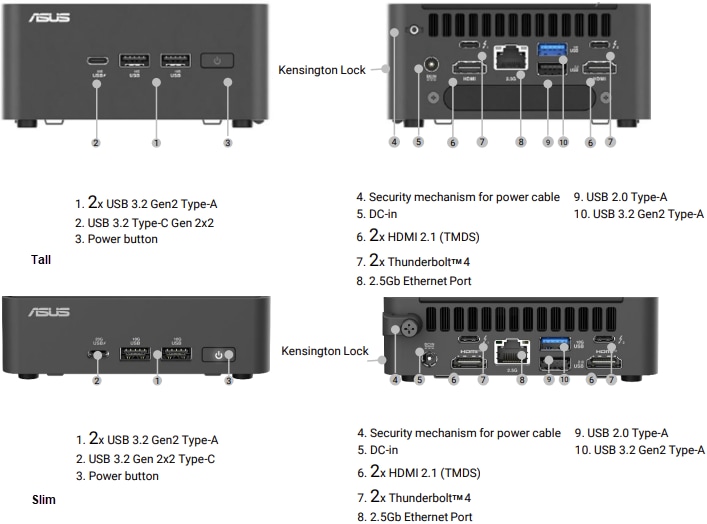 Asus NUC 15 Pro AI-Enabled Mini PCs