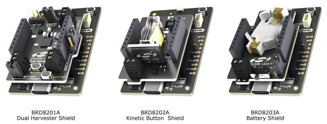 Mechanical Drawing - Silicon Labs xG22-EK8200A Energy Harvesting Explorer Kit