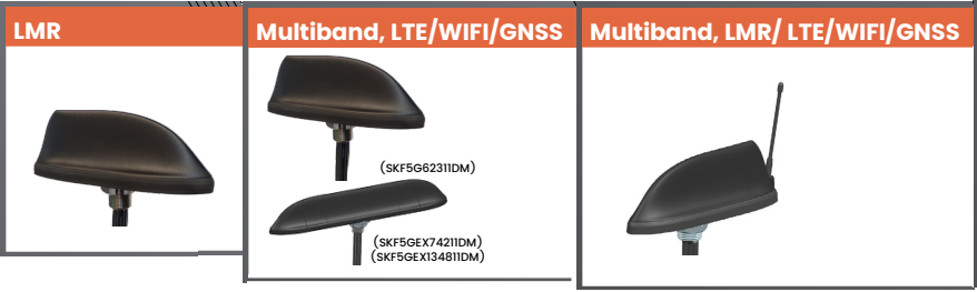 Pulse Electronics Sharkfin SKF Antennas