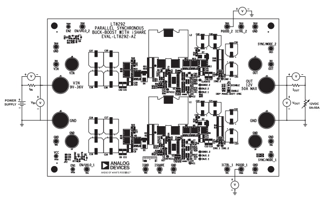 Analog Devices Inc. EVAL-LT8292 Evaluation Boards