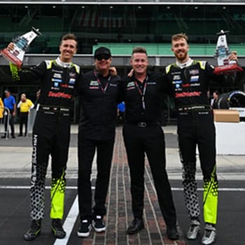 Mouser-Sponsored Vasser Sullivan Lexus Racing Team Scores Another Podium Finish in the IMSA Battle of the Bricks at IMS